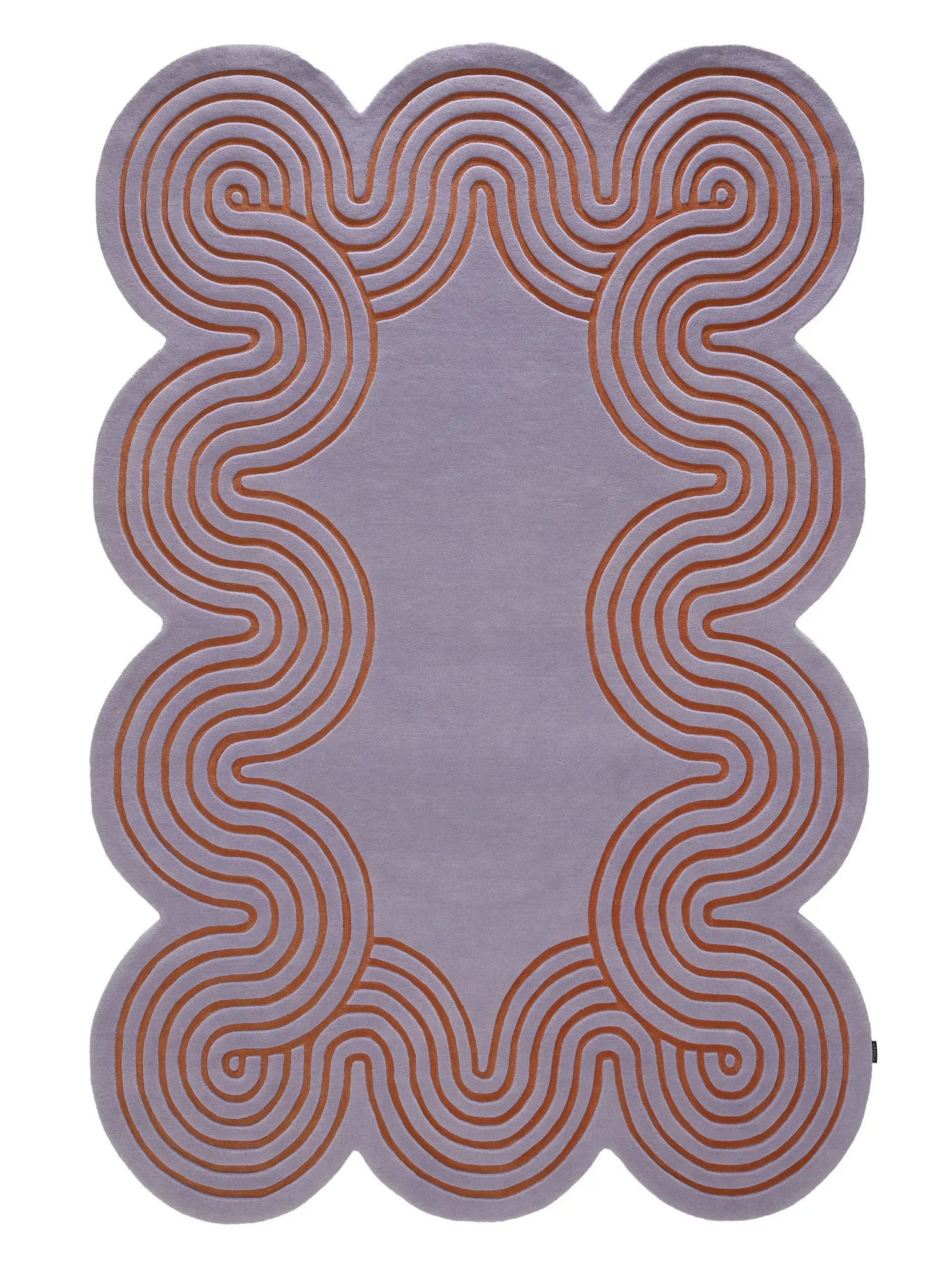 Luxura Wool Rug – Helix Purple Essence