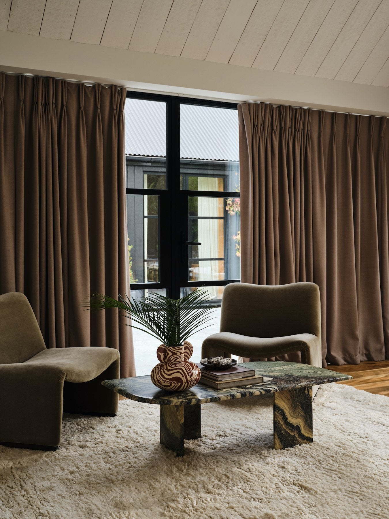 Handloom Cashmere Blend High Pile Natura