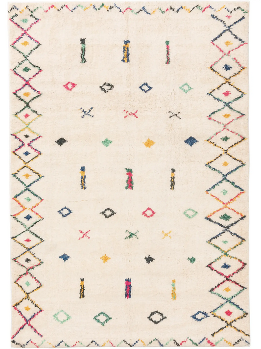 Mara Pop Art Rug – Vibrant Multicolor Fusion