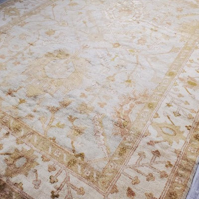 Anatolian Oushak Design Wool Carpet