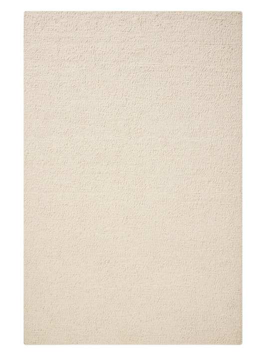 Serenova Wool Rug – Patch Cream Elegance